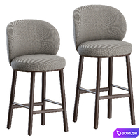 Ovata Stool and Counter by Wendelbo 3D Model Corona