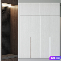 Hallway Furniture set 04 3D Model Vray, Corona