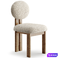 Kent dining chair 3D Model Corona