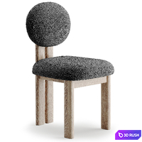 Kent dining chair 3D Model Corona