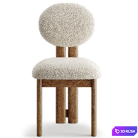 Kent dining chair 3D Model Corona