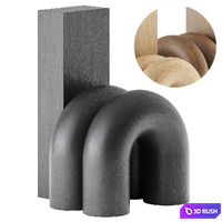 Time of Action 20-3 Chair by Movimento Club 3D Model Corona