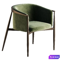 Arya K Chair 3D Model Vray, Corona