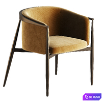 Arya K Chair 3D Model Vray, Corona