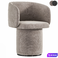 BILLIE CHAIR DITRE ITALIA COLLECTION 3D Model Corona