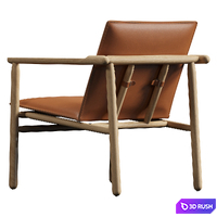 Igman Mini Lounge Chair 3D Model Corona