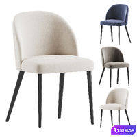 Ashville Chair by Cazarina 3D Model Vray, Corona