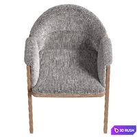 Garden Chair Tribu 3D Model Vray, Corona