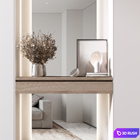 Furniture Composition | 545 3D Model Vray, Corona