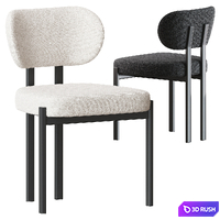 Chair Malia Westwing 3D Model Corona