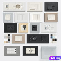 Switches and sockets VIMAR Linea 3D Model Corona