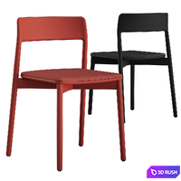 MC24-SETA UPHOLSTERY by Mattiazzi 3D Model Vray, Corona
