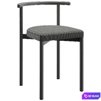 NRA chair and semi-bar stool by DELO 3D Model Corona