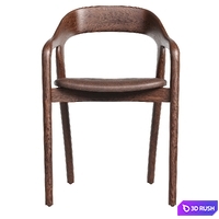 Amare Dining Armchair Sonoma Coco 3D Model Corona