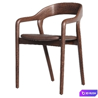 Amare Dining Armchair Sonoma Coco 3D Model Corona