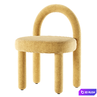 Anika Chair 3D Model Corona