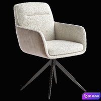 Waldo StoolGroup Chair 3D Model Corona