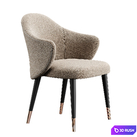 Chair Anne Konyshev 3D Model Corona