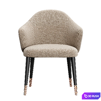 Chair Anne Konyshev 3D Model Corona