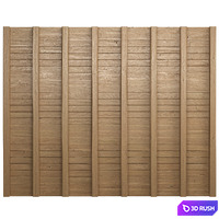 Wooden ceiling 02 3D Model Corona