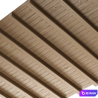 Wooden ceiling 02 3D Model Corona