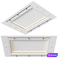 Modern ceiling RJ Easy Design 07 3D Model Vray, Corona