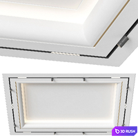 Modern ceiling RJ Easy Design 08 3D Model Vray, Corona