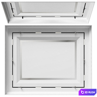 Classic ceiling RJ Easy Design 09 3D Model Vray, Corona
