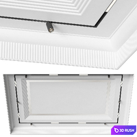 Classic ceiling RJ Easy Design 09 3D Model Vray, Corona