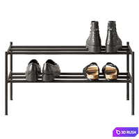 Shoe rack Lulu Space 3D Model Vray, Corona