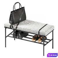 Shoe rack Lulu Space 2 3D Model Vray, Corona
