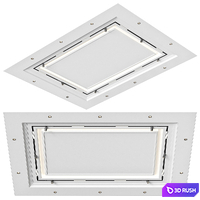 Modern ceiling RJ Easy Design 12 3D Model Vray, Corona