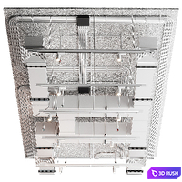 286 Ceiling Set 01 3D Model Vray, Corona