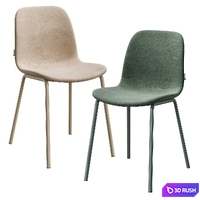 Fisher chair 3D Model Vray, Corona
