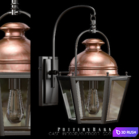 Case-indoor-outdoor-sconce 3D Model Vray