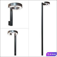 BOLLARD LIGHT Collection III 3D Model Corona