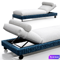 B&amp;B_Ray Outdoor Fabric 3D Model Corona