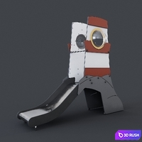 Slide Portal 3D Model Corona