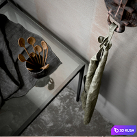Scandinavian Decorative Set 3D Model Corona