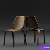 Dedon set 3D Model Vray