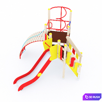 Children's game complex KSIL 7 3D Model Vray