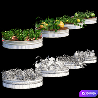 Garden | Kitchen garden.vol 2 3D Model Vray, Corona