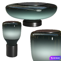 Bonaldo Acquerelli Table Lamp 3D Model Corona