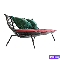 RODA LAZE | Garden sofa 3D Model Corona