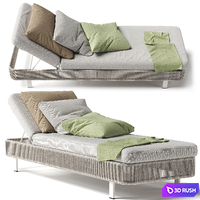 TIBIDABO Sunbed 3D Model Corona