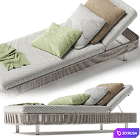TIBIDABO Sunbed 3D Model Corona