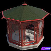 Alcove 3D Model Corona