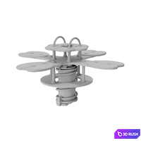 KOMPAN. Springs 3D Model Vray, Corona