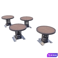 Spring rocker 3D Model Corona