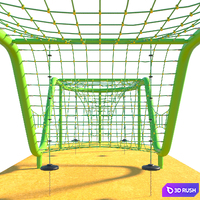 Playground for children 4 3D Model Corona